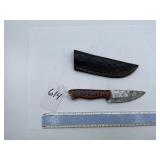 XROSSROADS CUTLERY HANDMADE DAMASCUS STEEL FIXED B