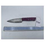 XROSSROADS CUTLERY HANDMADE DAMASCUS STEEL FIXED B