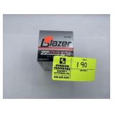 BOX OF 500 ROUNDS BLAZER AMMUNITION 22 LONG RIFLE
