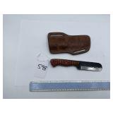 XROSSROADS CUTLERY HANDMADE STEEL FIXED BLADE KNIF