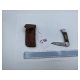 XROSSROADS CUTLERY HANDMADE DAMASCUS STEEL FOLDING