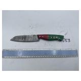 XROSSROADS CUTLERY HANDMADE DAMASCUS STEEL FIXED B