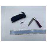 XROSSROADS CUTLERY HANDMADE DAMASCUS STEEL FOLDING