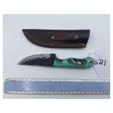 XROSSROADS CUTLERY HANDMADE STEEL FIXED BLADE KNIF