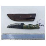 XROSSROADS CUTLERY HANDMADE STEEL FIXED BLADE KNIF