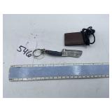 XROSSROADS CUTLERY HANDMADE DAMASCUS STEEL MINIATU