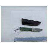 XROSSROADS CUTLERY HANDMADE DAMASCUS STEEL FIXED B