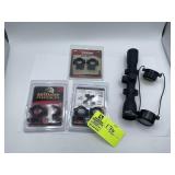 GROUP OF MILLET RINGS, AND TRADITIONS SCOPE