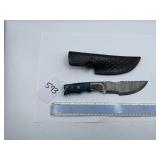 XROSSROADS CUTLERY HANDMADE DAMASCUS STEEL FIXED B