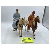 GROUP OF VINTAGE TOYS INCLUDING LONG RANGER AND TO