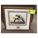 FRAMED AND MATTED 2000 NORTH CAROLINA MIGRATORY WA