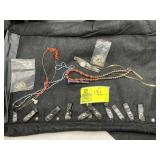 LARGE GROUP OF VARIOUS NECKLACES, A WATCH AND OTHE