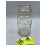 SMALL 75TH ANNIVERSARY PLANTERS PEANUT JAR APPROXI
