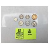 GROUP OF COINS INCLUDING 1979 SUSAN B ANTHONY DOLL