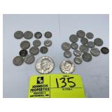 GROUP OF VARIOUS US COINS, INCLUDING 1960S TO 1990