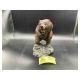 LIVINGSTONE GRIZZLY BEAR SCULPTURE APPROXIMATELY 9