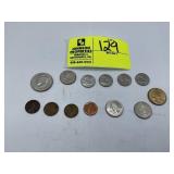 GROUP OF US COINS, INCLUDING 1991 KENNEDY HALF DOL