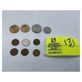 GROUP OF US COINS, INCLUDING 2000 SACAGAWEA MINT M