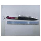 XROSSROADS CUTLERY FIXED BLADE STEEL KITCHEN STYLE