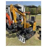 New Unused ATS 2026 Mini Excavator Model ATS-RT12R