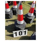 Group of 10 SDLANCH Unused 2026 Safety Traffic Con