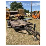 78in x 14ft Tandem axle trailer