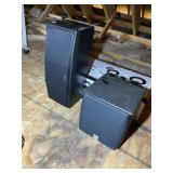 TV ANTENNA NIB, AND MISC SPEAKERS