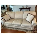 UPHOLSTERED KING HICKORY SOFA, APPROX 84 IN LONG
