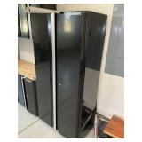 HUSKY 2 DOOR TOOL CABINET, 37 IN X 24 IN X 72 IN,