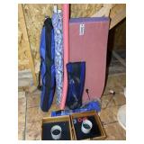 BOOGIE BOARD, UMBRELLA, SNORKELING EQUIPMENT