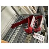 GROUP OF PITCHED ROOFING BRACKETS