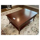 HEKMAN EUROPEAN LEGACY COFFEE TABLE, 4 DRAWERS, 46