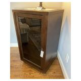 ONE DOOR ENTERTAINMENT CABINET, 24 IN X 22 IN X 42