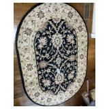 SAFAVIEH ANTIQUITY AREA RUG, OVAL SHAPE, 54 IN X 7
