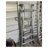 WERNER 21 FOOT MULTIPOSITION LADDER MODEL MT 22
