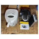 KEURIG COFFEE MAKER AND SUNBEAM ELECTRIC FRYER