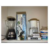 GROUP OF KITCHEN APPLIANCES, COFFEE POT, OSTER BLE