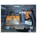 RIGID 12 V HALF INCH DRIVE HAMMER DRILL WITH TWO B