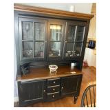 APPEARS TO BE KUOLIN TWO PIECE LIGHTED BUFFET WITH