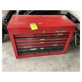 CRAFTSMAN 7 DRAWER TOOL CHEST WITH OPENING TOP, 26