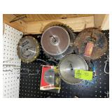 LARGE GROUP OF ASSORTED SAW BLADES