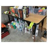 SMALL TABLE, 48 IN X 24 IN X 24 IN