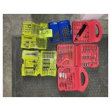 GROUP OF DRILL BITS AND DRIVERS