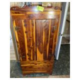 CEDAR ARMOIRE, 29N IN X 20IN X 62 IN