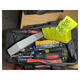 BAG WITH DRILL BITS, SCREWDRIVERS, HEX KEYS