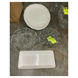SERVING PLATTER, DEVILED EGG PLATE