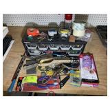 MISC GROUP INCLUDING SNAP RING PLYERS, MISC FASTEN