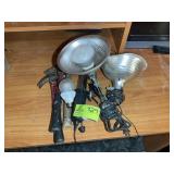 GROUP INCLUDING HAMMERS, AND WORK LIGHTS