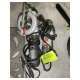 ROCKWELL RK3441K SAW AND PORTER CABLE GRINDER