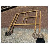 GROUP OF YELLOW SCAFFOLD